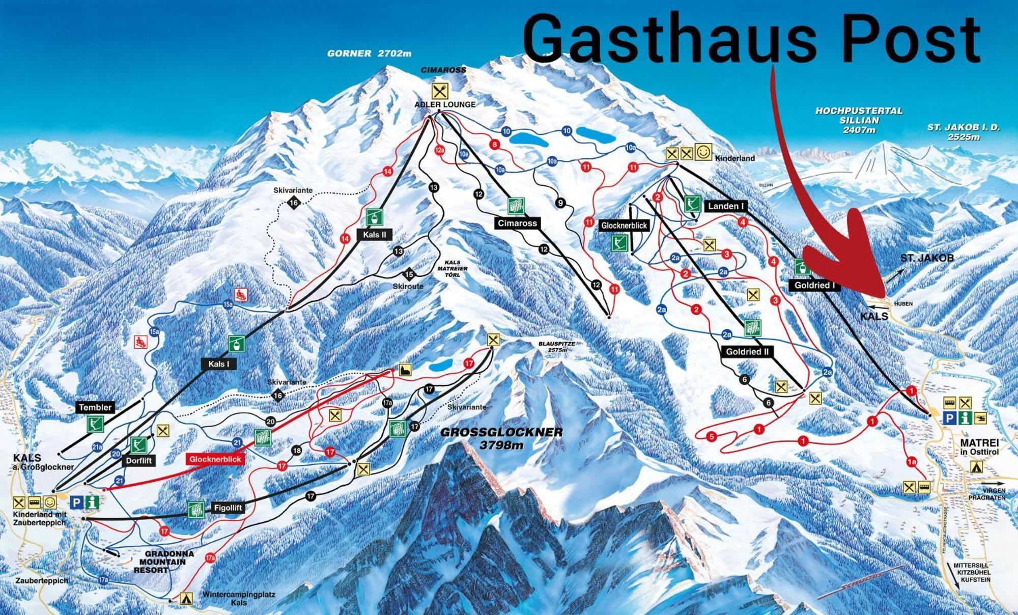 Gasthaus Post มาเทรอี อิน ออสท์ทีโรล ภายนอก รูปภาพ
